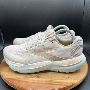 Brooks Glycerin 21 Womens Size 9.5 Shoes Coconut Aqua Autumn Sunset Running